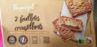 2 feuilletés croustillants