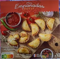 Mini empanadas boeuf