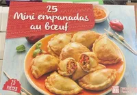 25 mini empanadas au boeuf