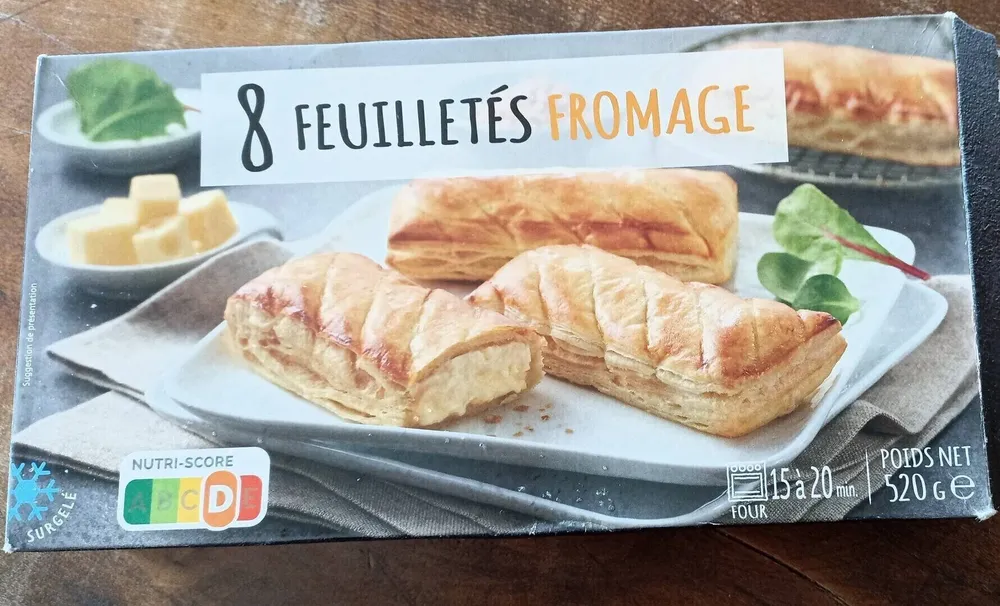 Feuilletés fromage lidl