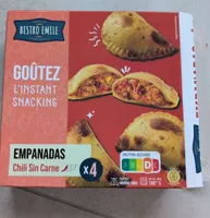 Empenadas chili sin carne