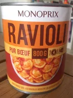 Ravioli pur boeuf à la sauce tomate