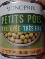 Petits pois à l'étuvée très fins