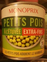 Petits pois à l'étuvée extra-fins