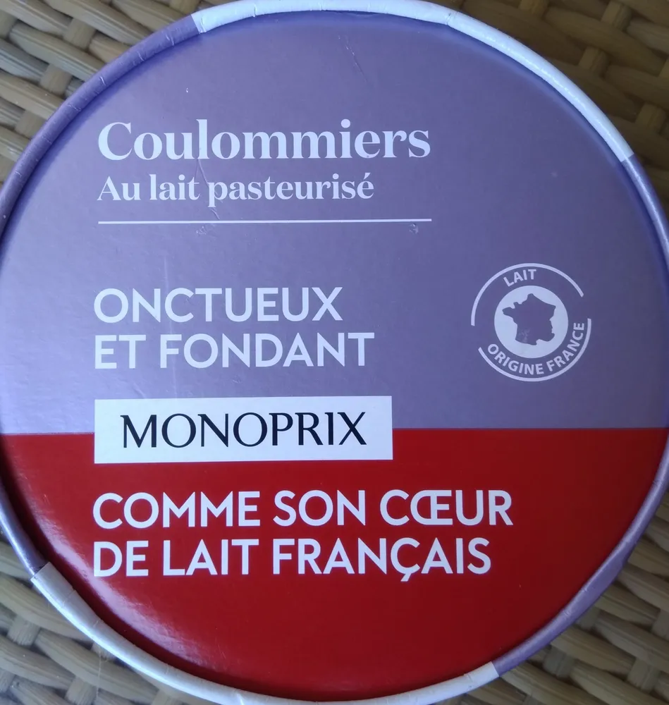 Coulommiers au Lait Pasteurisé (24 % MG)