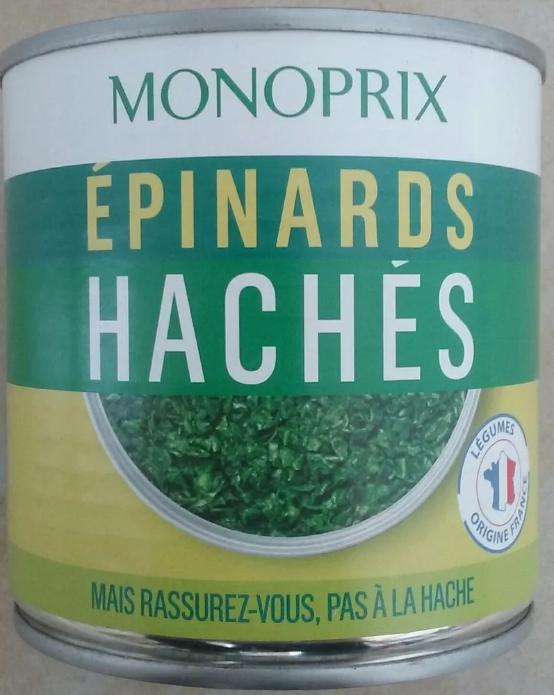 Epinards Hachés