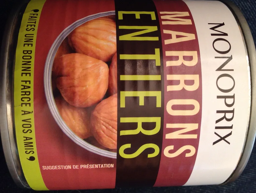 Marrons entiers