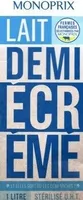 Lait demi-écrémé