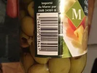 Olives vertes dénoyautées