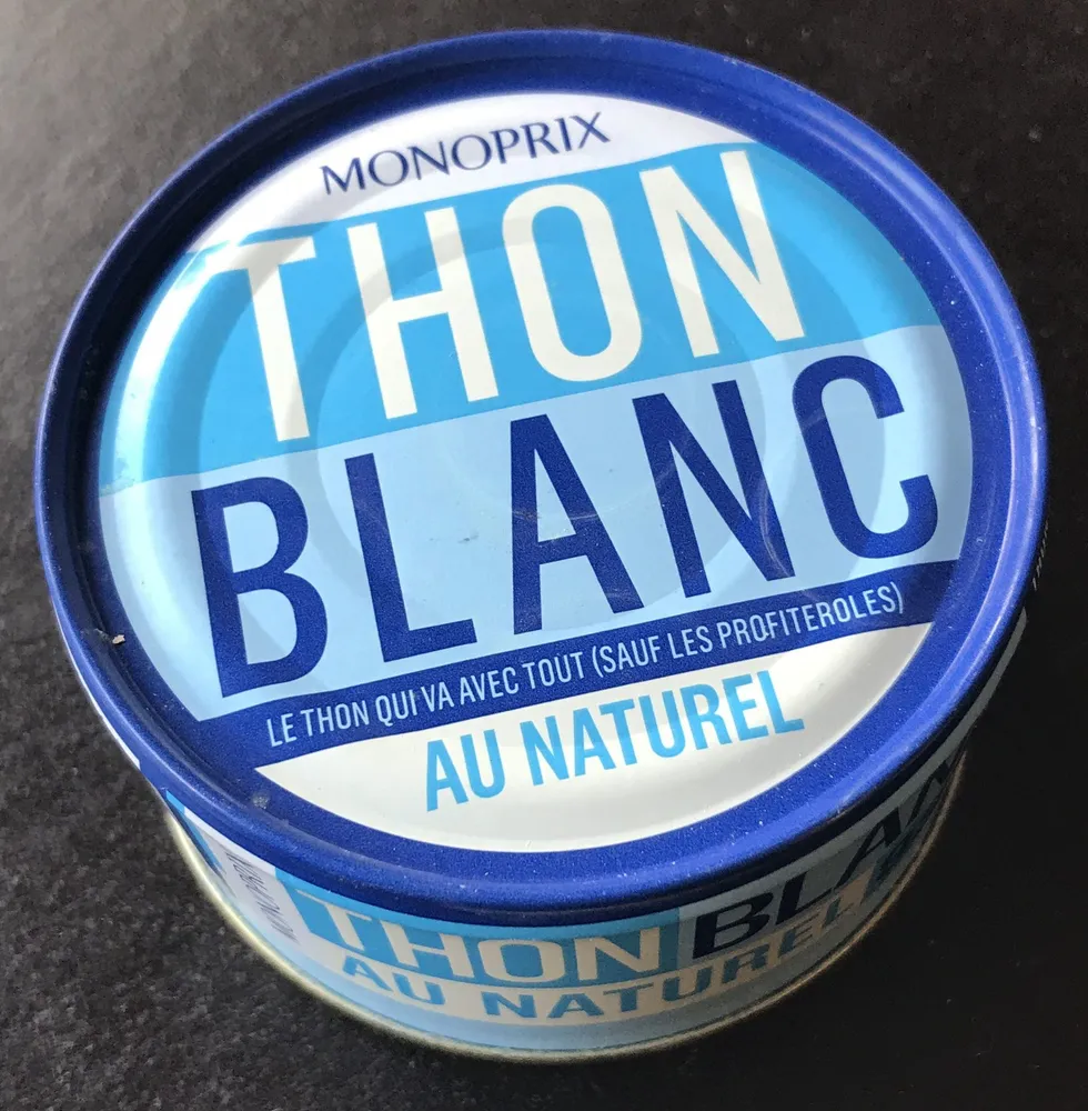 Thon blanc au naturel