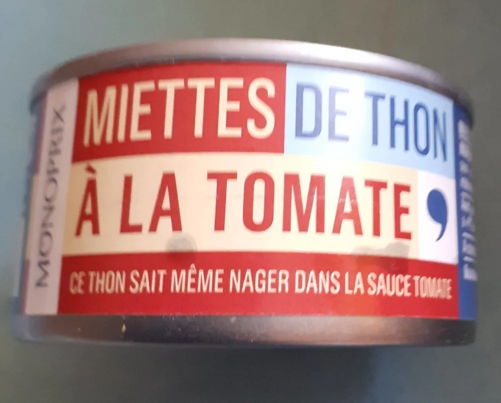Miettes de thon à la tomate