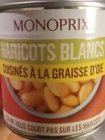 Haricots Blancs Cuisinés à la Graisse d'Oie