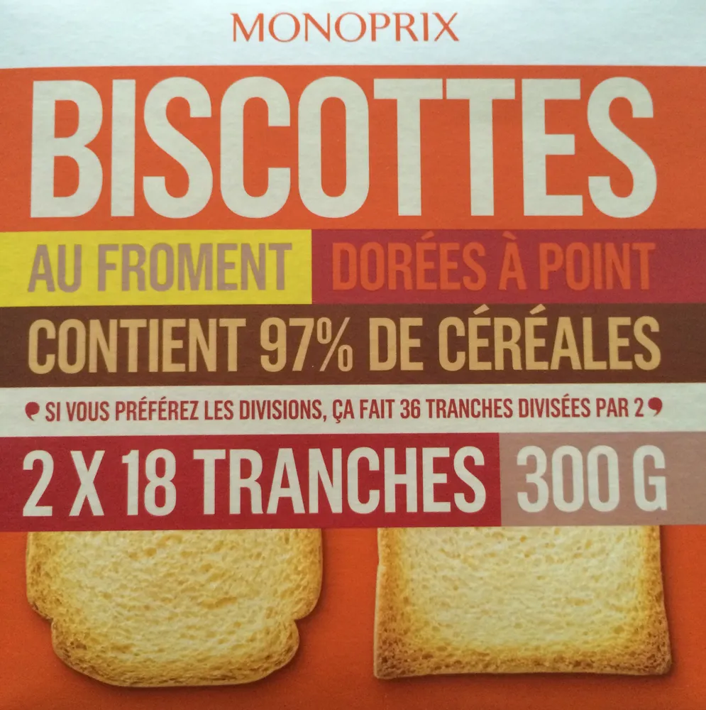 Biscottes au froment
