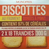 Biscottes au froment