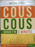 Couscous grain fin