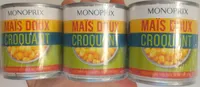 Maïs doux en grains