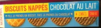 Biscuits nappés chocolat au lait