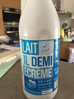 Lait demi écrémé