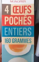 Oeufs Pochés Entiers