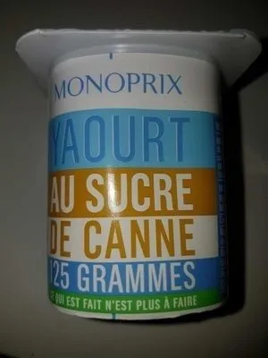 Yaourt au Sucre de Canne