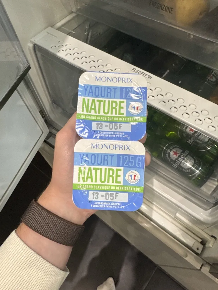 Yaourt Nature Brassé Monoprix 125g