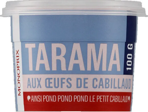 Tarama aux oeufs de cabillaud