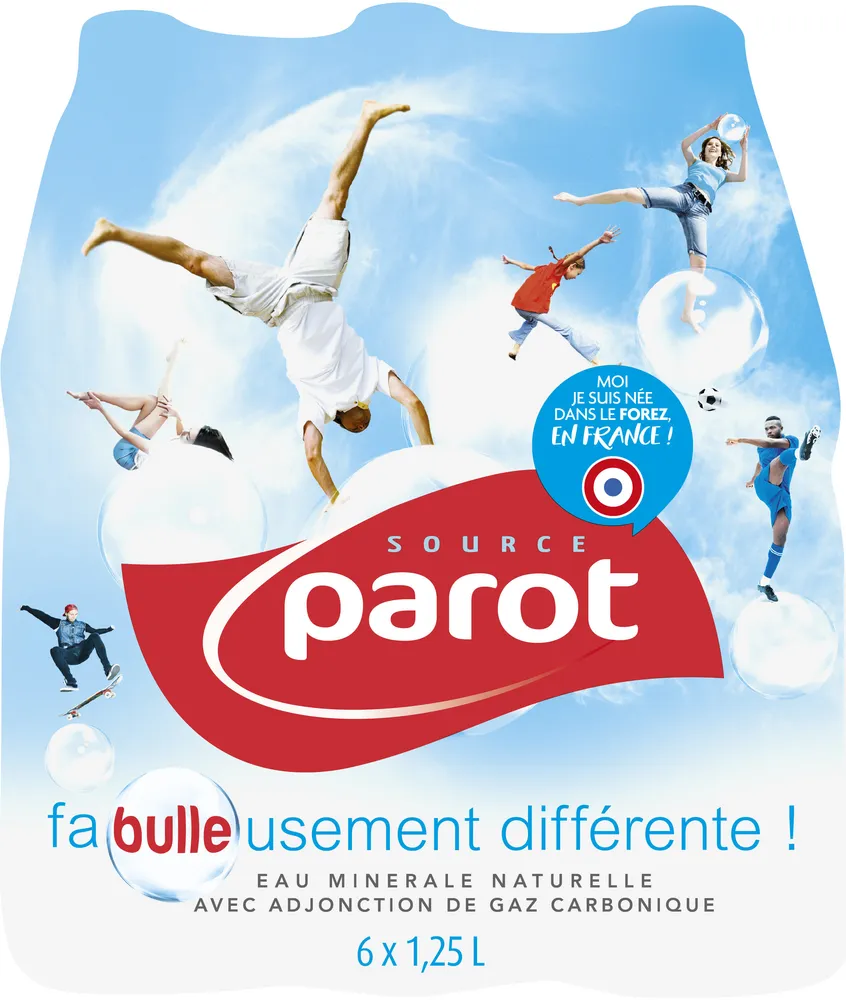 Parot Eau Minérale Naturelle Pétillante 6x1.25L