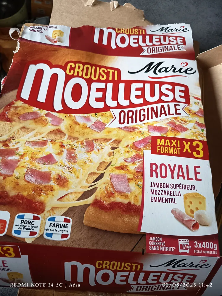 CroustiMoelleuse Originale Royale 3+1