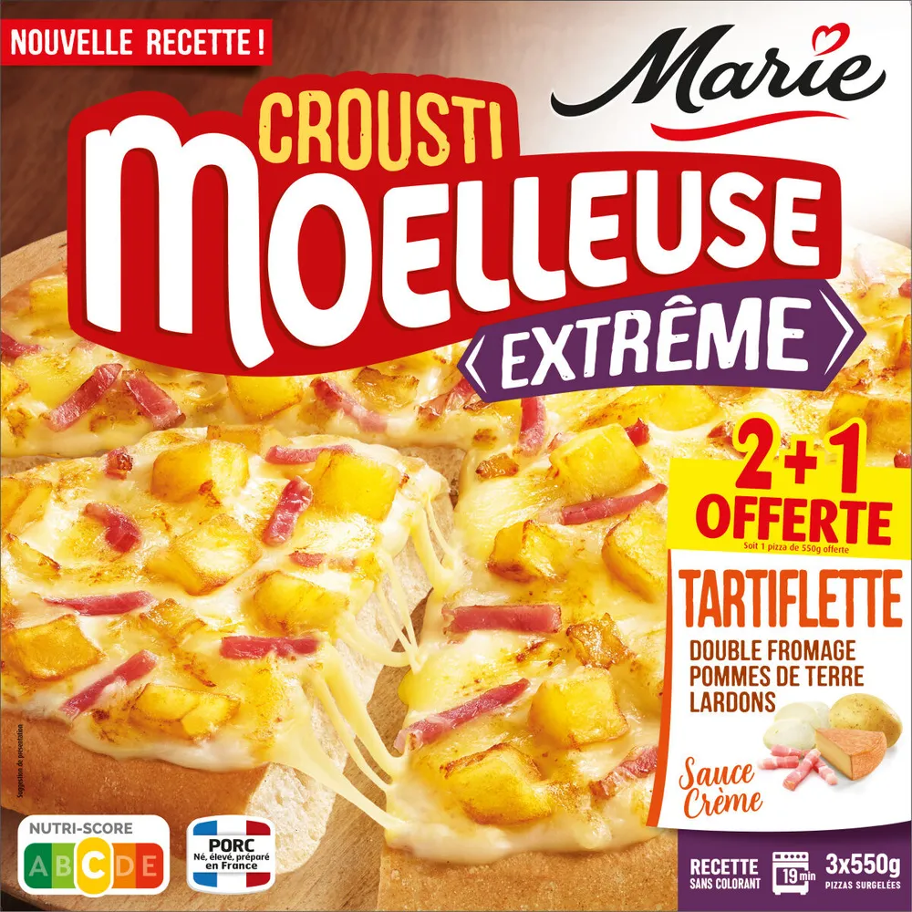 Crousti moelleuse extrême tartiflettes