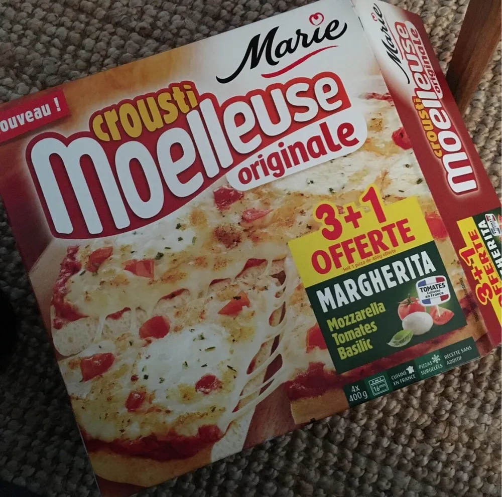 Crousti moelleuse originale margherita (3+1 offerte)