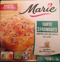 Tarte 3 fromages