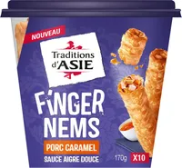 FINGER NEMS PORC CARAMEL
