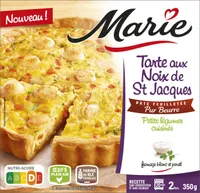 Tarte aux Noix de St Jacques Pur Beurre