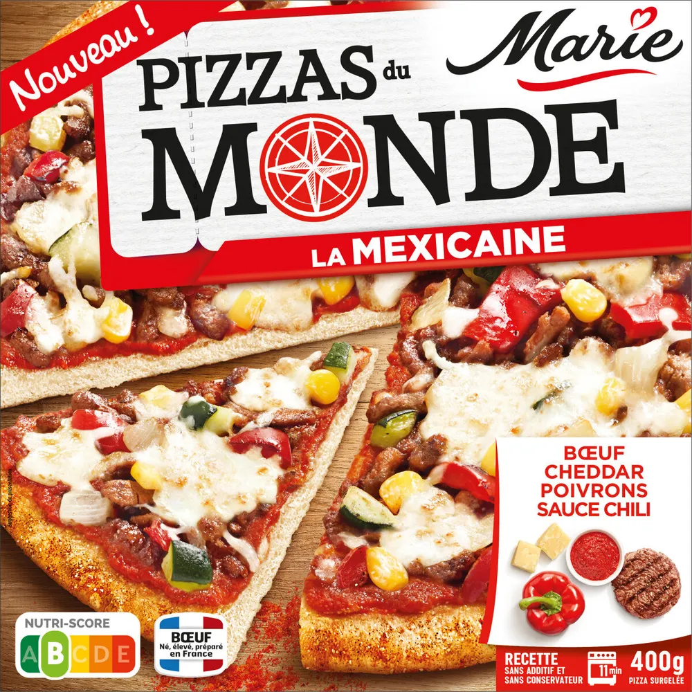 Pizzas du Monde - La Mexicaine