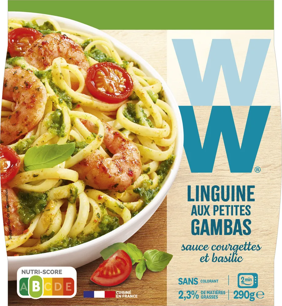 Liguine aux petites gambas