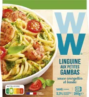 Liguine aux petites gambas