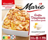Gratin Dauphinois aux lardons fumés