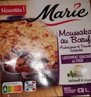 Marie moussaka au boeuf