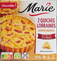 2 Quiches Lorraines
