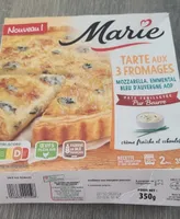 Tartes aux 3 fromages