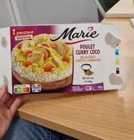 Poulet curry coco