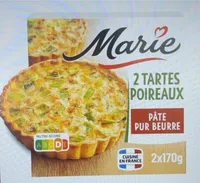 Tartes aux poireaux