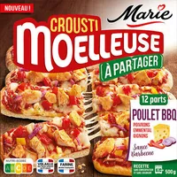 Pizza crousti moelleuse poulet BBQ