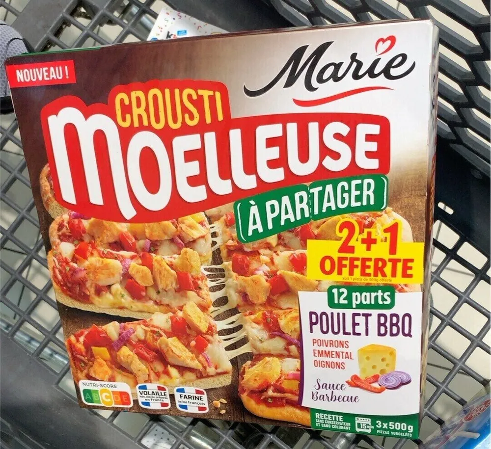 CROUSTI MOELLEUSE À PARTAGER POULET BBQ