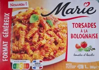 Torsades à la bolognaise