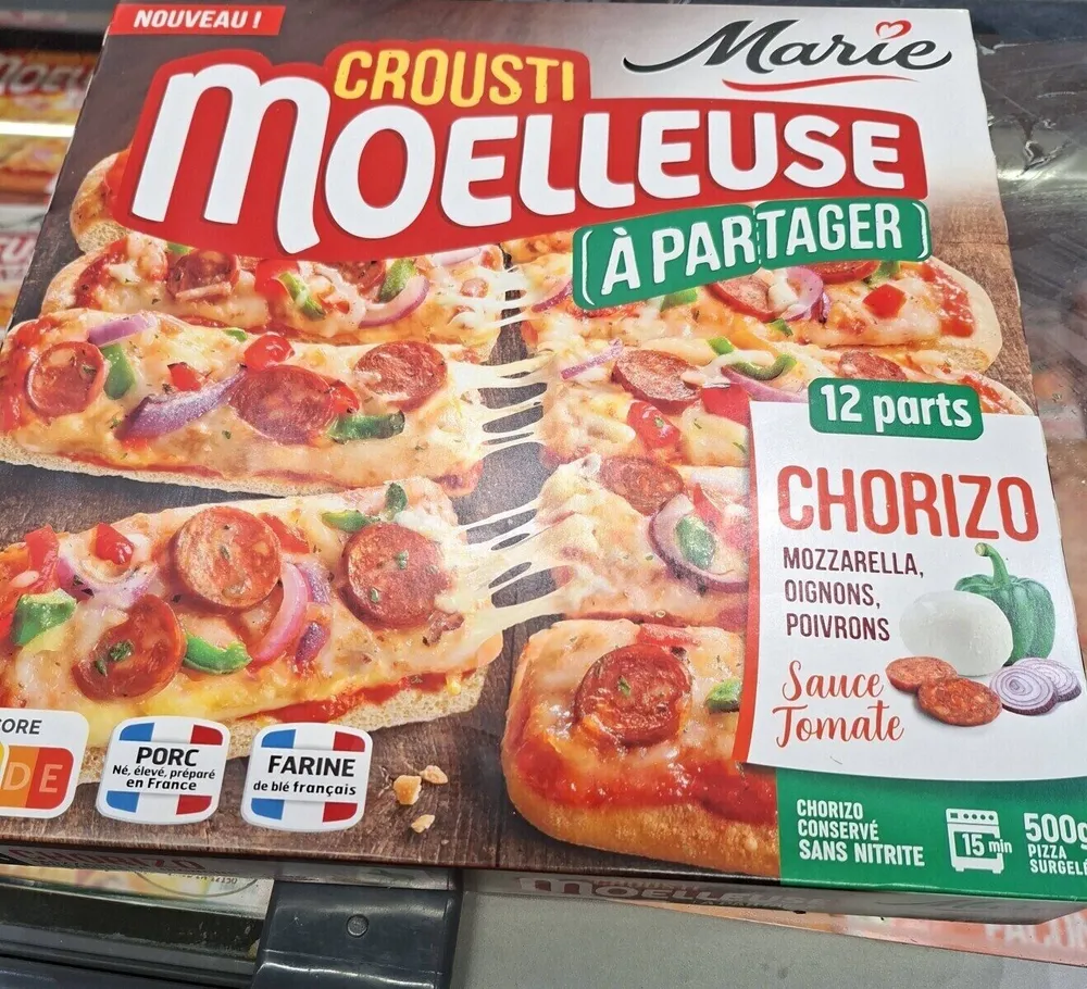 Croustimoelleuse à Partager Chorizo
