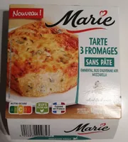 Tarte 3 fromages