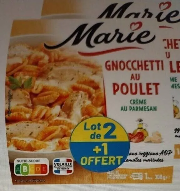 Gnocchetti et poulet crème au parmesan