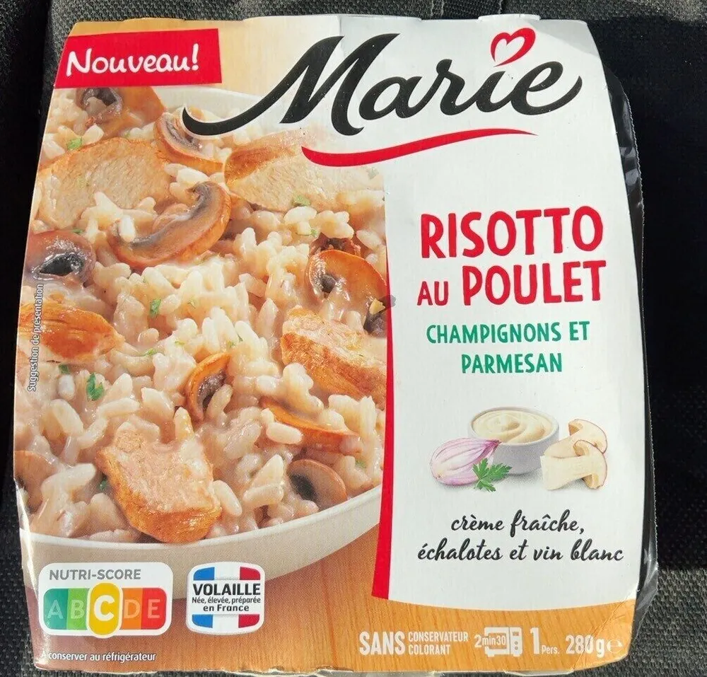 Risotto au poulet