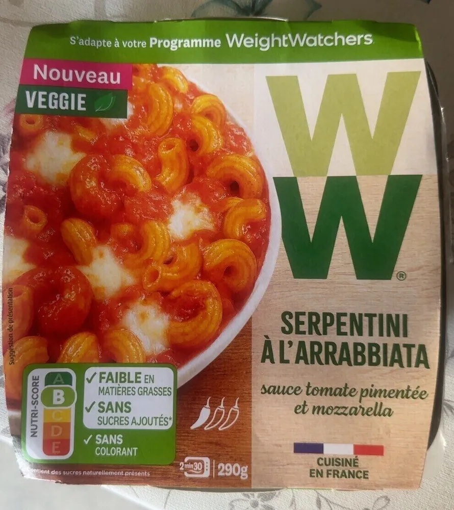 Serpentini à l’arrabbiata